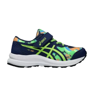 ASICS Contend 8 PS 'Blue Expanse Electric Lime Camo' Bleu Expanses/Electric Lime 1014A293 401