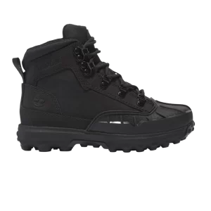 Timberland Converge Bottes à bout en caoutchouc pour jeunes 'Triple Black' Noir TB0A5XRN 001