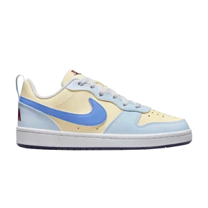 Nike Court Borough Low Recraft GS 'Coconut Milk Polar White' Lait de coco/Blanc/Polar/Blanc/Blanc/Bleu clair/Violet foncé/Rouge équipe FV8120 141