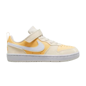 Nike Court Borough Low Recraft PS 'Pale Ivory Melon Tint' Ivoire pâle/Melon/Blanc/Gris football DV5457 107