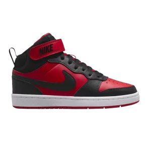 Nike Court Borough Mid 2 GS 'Noir University Red' Rouge Université/Blanc/Noir CD7782 602