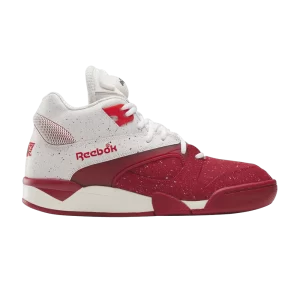 Reebok Court Victory Pump 'Chalk Flash Red Speckled' Baskets Craie/Rouge/Vector rouge 10208441