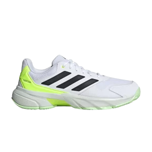 Baskets adidas CourtJam Control 3 'White Lucid Lemon' Blanc Nuage/Couleur Noir/Citron Radiant IF0459