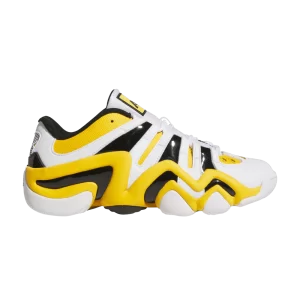 adidas Crazy 8 Low 'HBCU Pack - Alcorn State' couleur Blanc Nuage/Robe D'Or/Noir IH5119