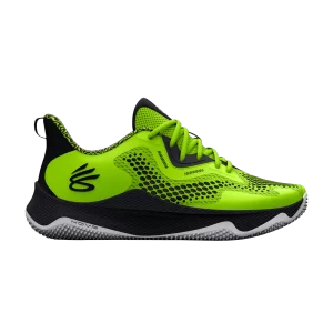 Curry Brand Curry HOVR Splash 3 'Lime Surge' Baskets Lime Splash/Noir 3026891 300