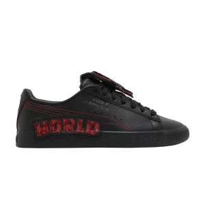 Puma Dapper Dan x Clyde 'Post Game Afterparty – Noir' Baskets Noir/Noir/Rouge brûlé 394491 01