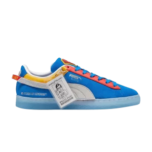 Puma DC Comics x Suede 'Superman – 85th Anniversary' baskets Racing Bleu/Rouge/Jaune Sizzling 396210 01
