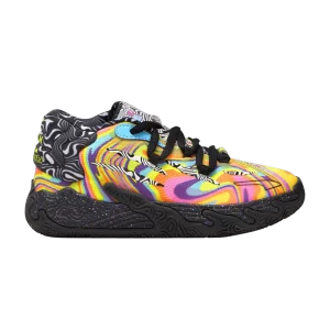 Baskets Puma Dexter's Laboratory x MB.03 Little Kid Poison Rose/Fluro Orange Pes 395824 01