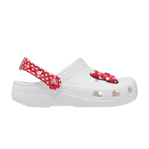 Crocs Disney x Classic Clog Baskets 'Minnie Mouse' pour Enfants Blanc/Rouge 208711 119