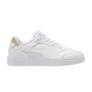 Puma Doublecourt 'White Putty' Baskets Blanc/Putty 393284 16