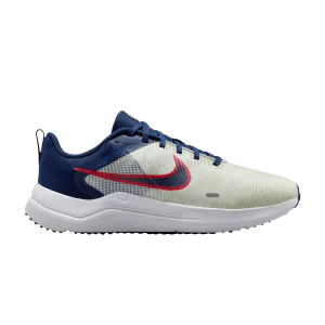 Nike Downshifter 12 'Sea Glass Midnight Navy' Verre de mer/Blanc/Rouge université/Bleu marine de minuit DD9293 012