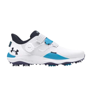 Under Armour Drive Pro BOA Golf Wide 'White Capri' Blanc/Capri 3027088 100