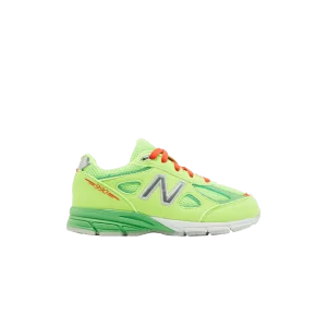 New Balance DTLR x 990v4 Baskets 'Festive' pour tout-petits Vert/Vert IC990DX4