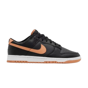 Nike Dunk Low 'Black Amber Brown' Noir/Amber Marron/Blanc DV0831 004