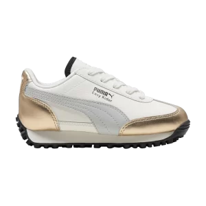 Puma Easy Rider Little Kid 'Mixed Metals' Baskets Blanc Chaud/Or/Gris Glacial/Noir 401773 01