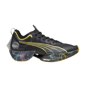 Baskets Puma Fast-R Nitro Elite 'Marathon Series' Noir/Jaune Feu/Explosion De Fraise 378465 01