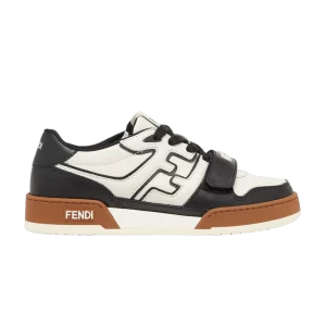 Fendi Wmns Match 'White Black Brown' Baskets Blanc/Noir/Marron 8E8453 AOMN F1ME7