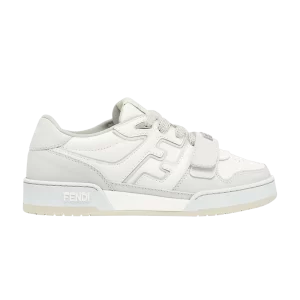 Fendi Wmns Match 'White Grey' Baskets Blanc/Gris 8E8453 AOMN F1ME8