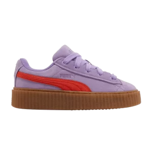Puma Fenty x Creeper Phatty Big Kid 'Lavender Burnt Red' Baskets Alerte lavande/Rouge brûlé/Bubblegum 397587 03