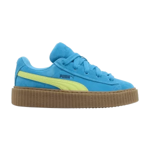 Puma Fenty x Creeper Phatty Big Kid 'Speed Blue Lime' Baskets Speed Bleu/Lime Pow/Bubblegum 397587 02