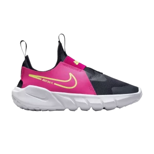 Nike Flex Runner 2 PS 'Dark Obsidian Fireberry' Obsidienne foncé/Fireberry/Blanc/Lime Burst DJ6040 401