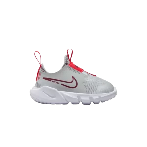 Nike Flex Runner 2 TD 'Light Smoke Team Red' Gris fumée clair/Blanc/Cramoisi brillant/Rouge équipe DJ6039 009