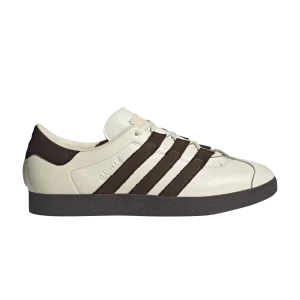 adidas Foot Industry x Gazelle 'Cream Dark Brown' Baskets Blanc crème/Marron foncé/Bubblegum IG1895