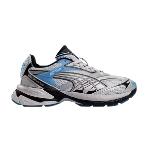 Puma Footpatrol x Velophasis 'Metallic Silver Blue' Baskets Argent Métallisé/Noir/Bleu 396200 01
