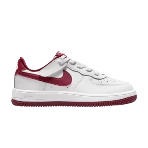 Nike Force 1 Low EasyOn PS 'Blanc Team Red' Blanc/Team Rouge FN0237 105