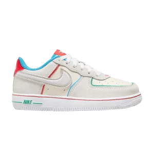 Nike Force 1 LV8 PS 'Holiday Cookies' Baskets Ivoire Pâle/Rouge Épicé/Bleu Baltique/Blanc FQ8351 110