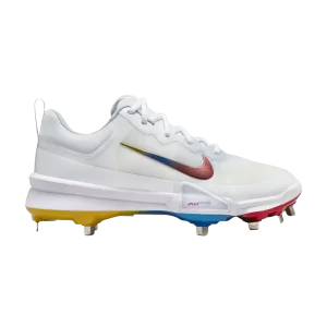 Nike Force Trout 9 Pro 'Rainbow' Blanc/Gris Football/Rouge Varsity/Hyper Violet FB2907 106
