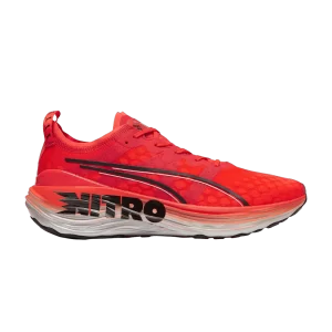 Puma ForeverRun Nitro 'Cherry Tomato' Baskets Tomate cerise/Noir 380017 02