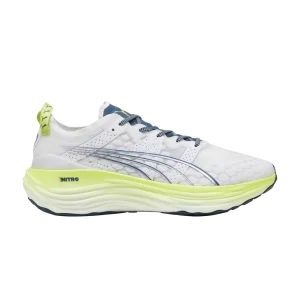 Puma ForeverRun Nitro 'White Ocean Tropic Lime' Baskets Blanc/Océan Tropique/Lime Pow 377757 19