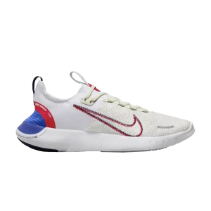 Nike Free RN Next Nature 'White University Red' Blanc/Verre de mer/Bleu joie/Rouge université FB1276 100