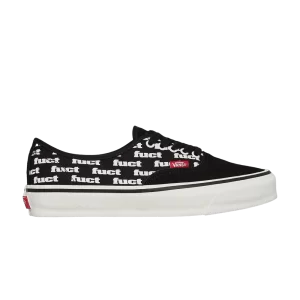 Vans FUCT x Slam Jam x Authentic Reissue 44 LX 'Black Marshmallow' Baskets Noir/Marshmallow FUCTSJAUTH BLK