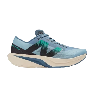New Balance FuelCell Rebel v4 2E Wide 'Heron Blue Chrome Blue' Bleu héron/Bleu chrome/Noir MFCXCH4 2E