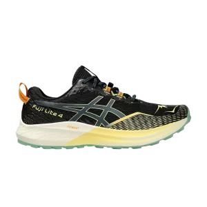ASICS Fuji Lite 4 'Noir Jaune Brillant' Noir/Bleu magnétique 1011B698 002