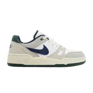 Nike Full Force Low 'White Navy Teal' Blanc/Or clair/Os clair/Flotte de minuit FZ3595 100