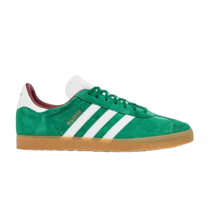Baskets adidas Gazelle 'Collegiate Green Gum' Vert collégial/Blanc nuage/Bourgogne IF1016