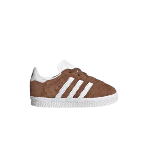 Baskets adidas Gazelle Comfort Closure EL I 'Preloved Brown' Marron vieilli/Blanc nuage/Or métallique IH0360