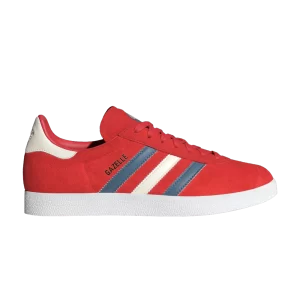 adidas Gazelle 'National Team Retro Collection – Chili' Baskets Glory Rouge/Changed Bleu/Blanc IF6827