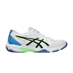ASICS Gel Rocket 11 'Blanc Bleu Lime' Blanc/Lime Burst 1071A091 102