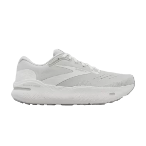 Brooks Ghost Max 2E Wide 'White Oyster Metallic Silver' Baskets Blanc/Oyster/Argent Métallique 110406 2E 124