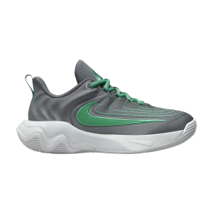 Nike Giannis Immortality 4 GS 'Smoke Grey Stadium Green' Gris fumée/Gris loup/Gris fumée foncé/Vert stade FZ6734 002