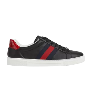 Baskets Gucci Ace 'Black Blue Red' Noir/Bleu/Rouge 757892 AACAG 1096