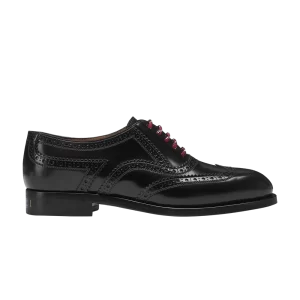 Baskets Gucci Cordovan Lux à lacets 'Noir' Noir/Rouge 723694 DS800 1000