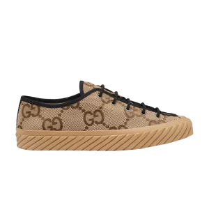 Gucci Maxi GG Low 'Caramel' Baskets Camel/Ébène/Noir 703031 UKOH0 2590