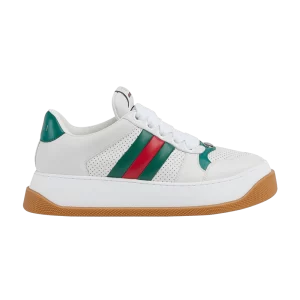 Baskets Gucci Web Screener 'White Green Red' Blanc/Vert/Rouge 771457 AAC0S 9063