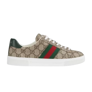 Gucci Wmns Ace 'GG Crystal Canvas - Beige 'Baskets Beige/Ebony 760774 FACMZ 9746