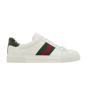 Gucci Wmns Ace 'White Green Red' Baskets Blanc/Vert/Rouge 757943 AACAG 9055